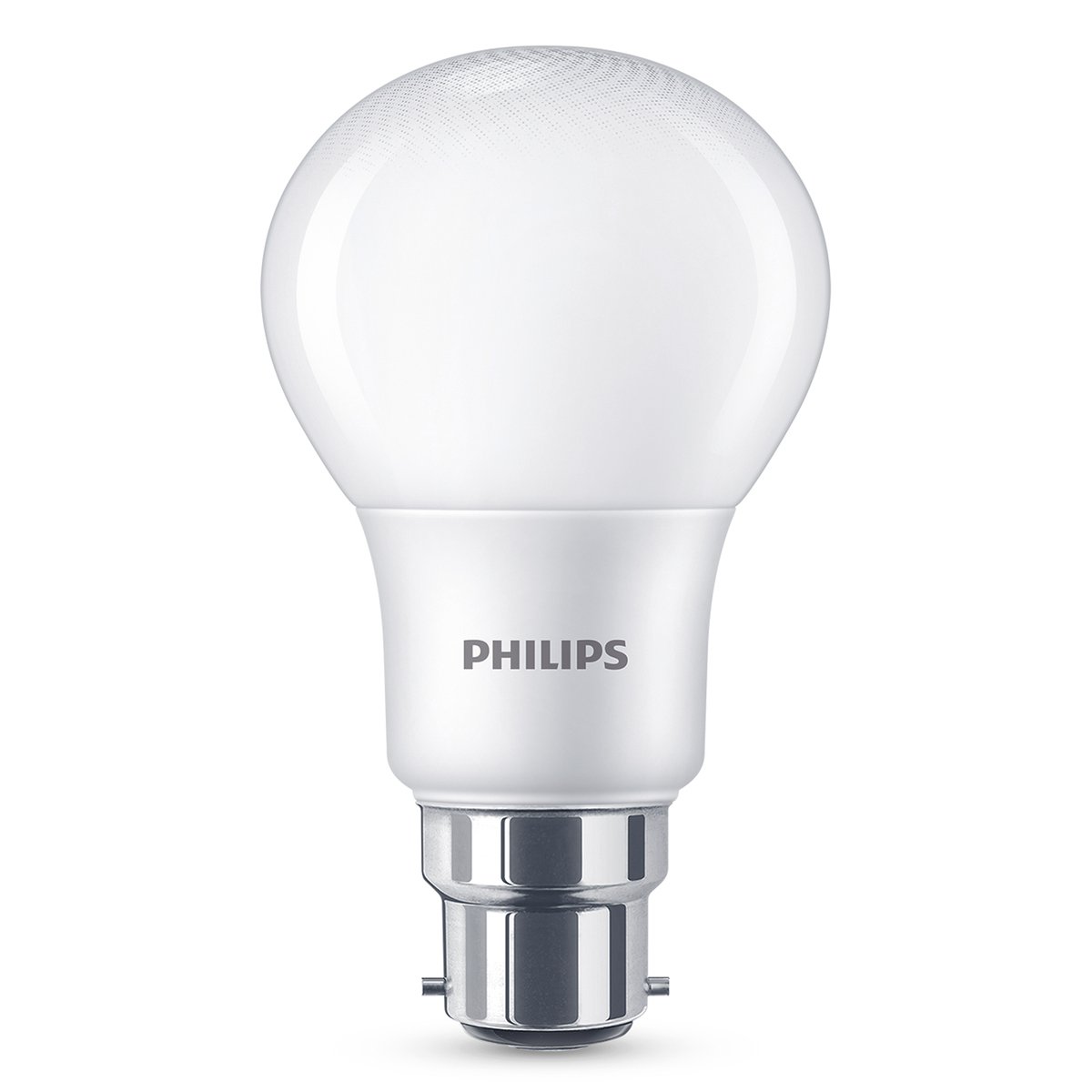 Philips A60 B22 LED 700lm Warm White 6W Globe 3000K - 2 Pack