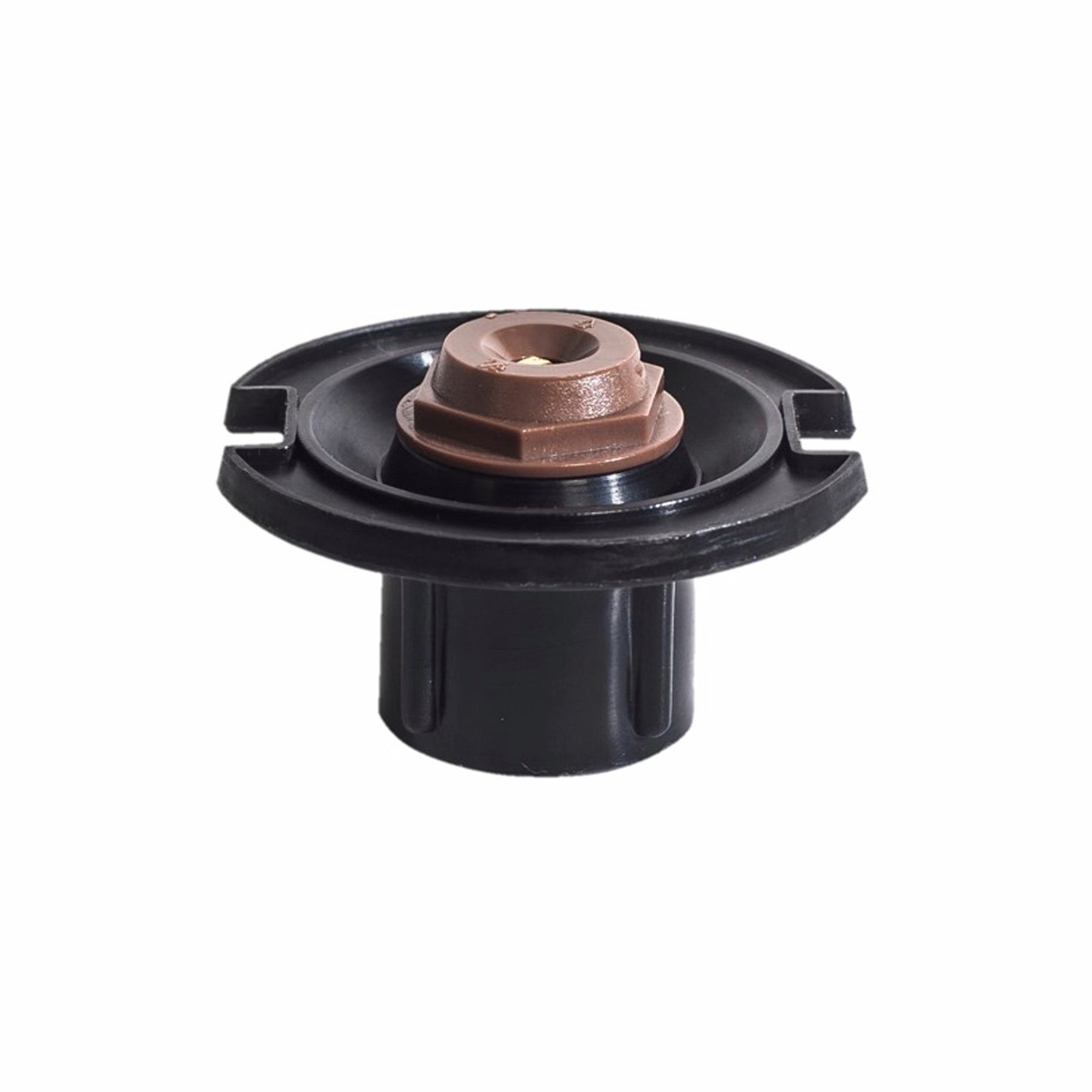 Pope Half Circle Flush Head - ABS Plastic, 15mm BSP, Suits Poly Risers