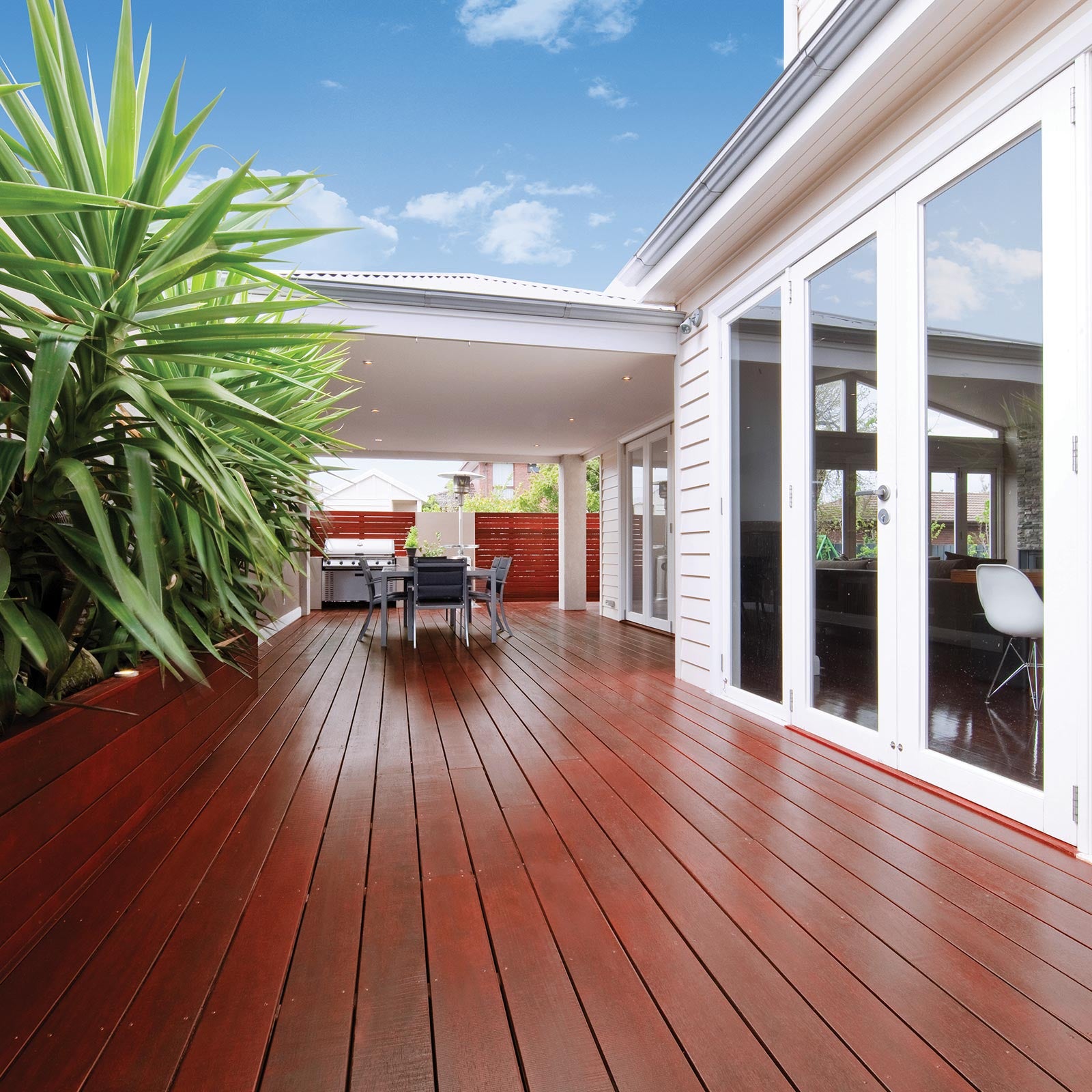 Cabot's 1L Merbau Oil Based Deck & Exterior Stain, Splatter Resistant UV Resistant