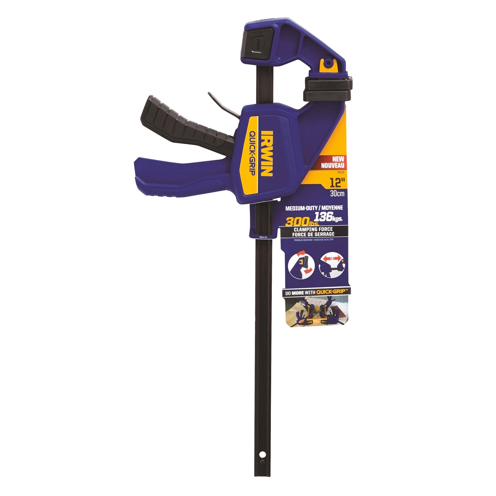 Irwin 300mm Quick-Grip Medium Duty Bar Clamp 136kg