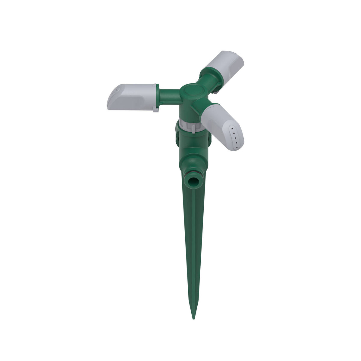 Garden Basics 250mm Hose End 3 Arm Revolving Sprinkler With Spike 600kPa