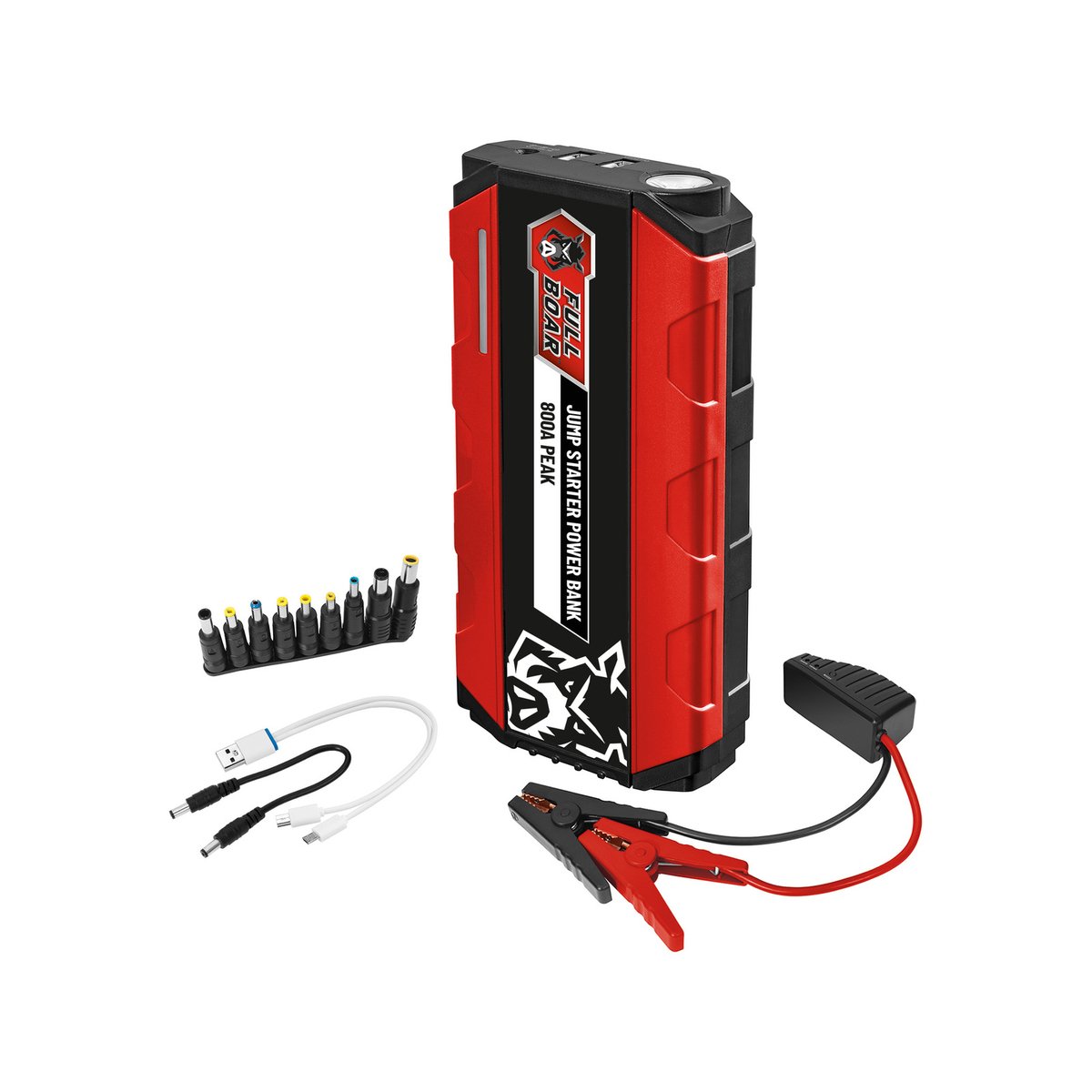 Full Boar 800A 12V Jump Starter and Power Bank FBJS-800