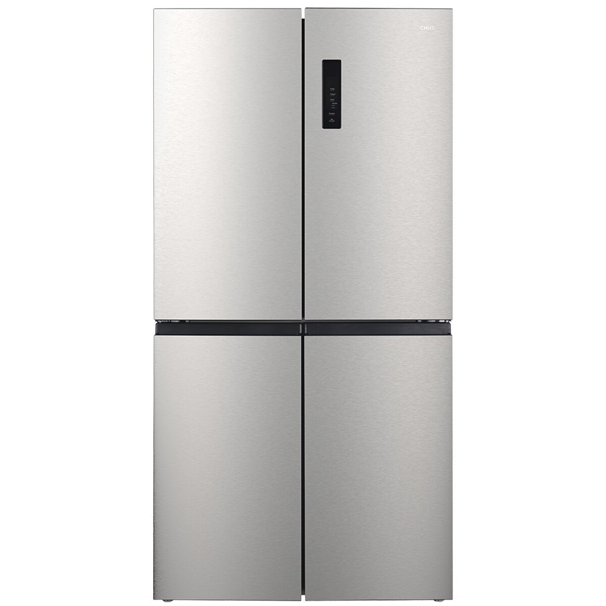 CHiQ 503L French Door Fridge - Silver, Inverter System, Frost Free, Multi Airflow - CCD500NS