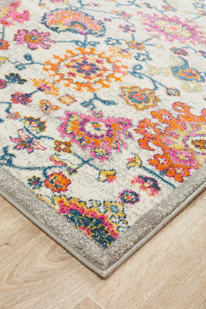 Rug Culture Babylon Medium Multi-coloured Rug 300X80CM - Runner, Polypropylene Pile - BLN-208-MULT-300X80