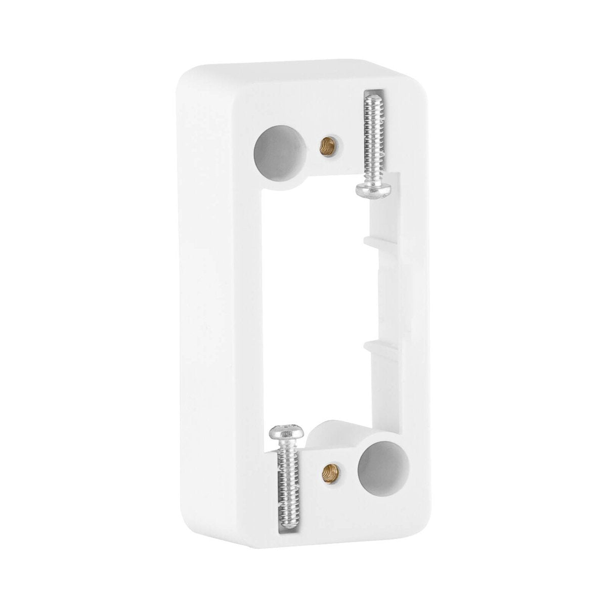 DETA Mounting Block For Architrave Switch White Polycarbonate 26mm 6326B