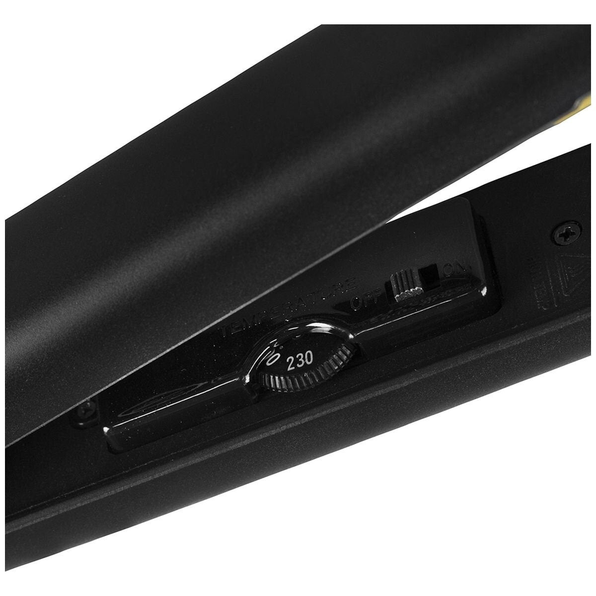Silver Bullet Envy Straightener - 25mm Ceramic Plates, Adjustable Heat Up to 230°C, Dual Voltage - 900442