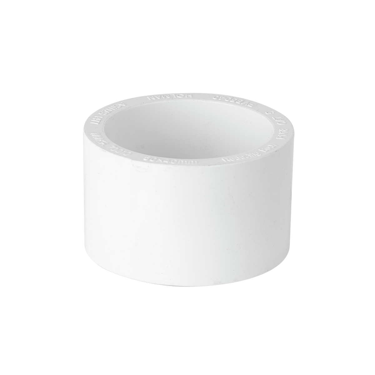 Holman 50 x 40mm Press PVC Reducing Bush White Solvent Weld