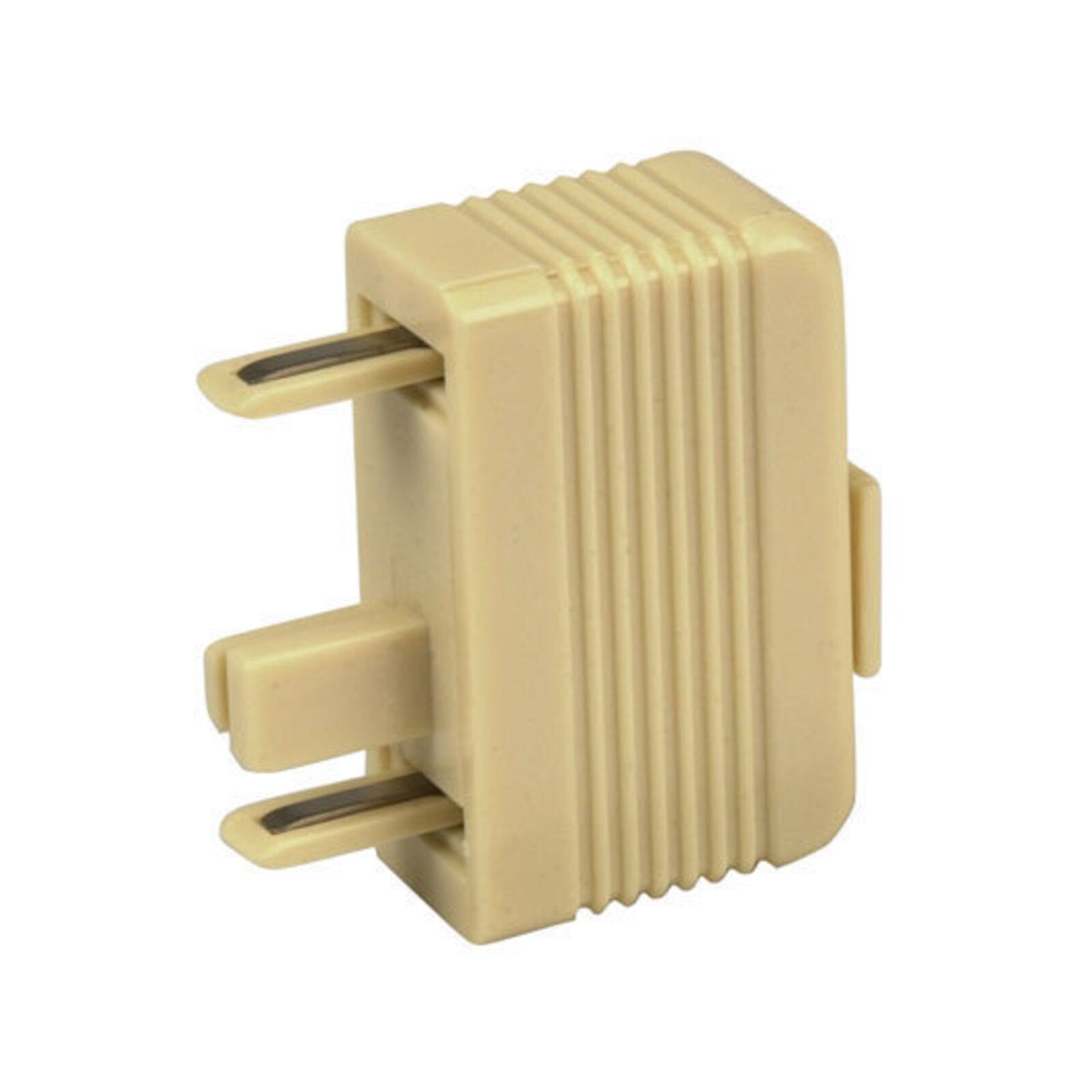 Jackson 605 to RJ12/45 Modular Telephone Adaptor Plug - Beige