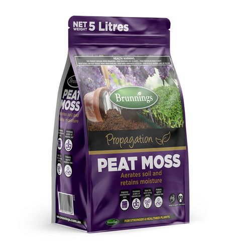 Brunnings Peat Moss Soil Improver 5L