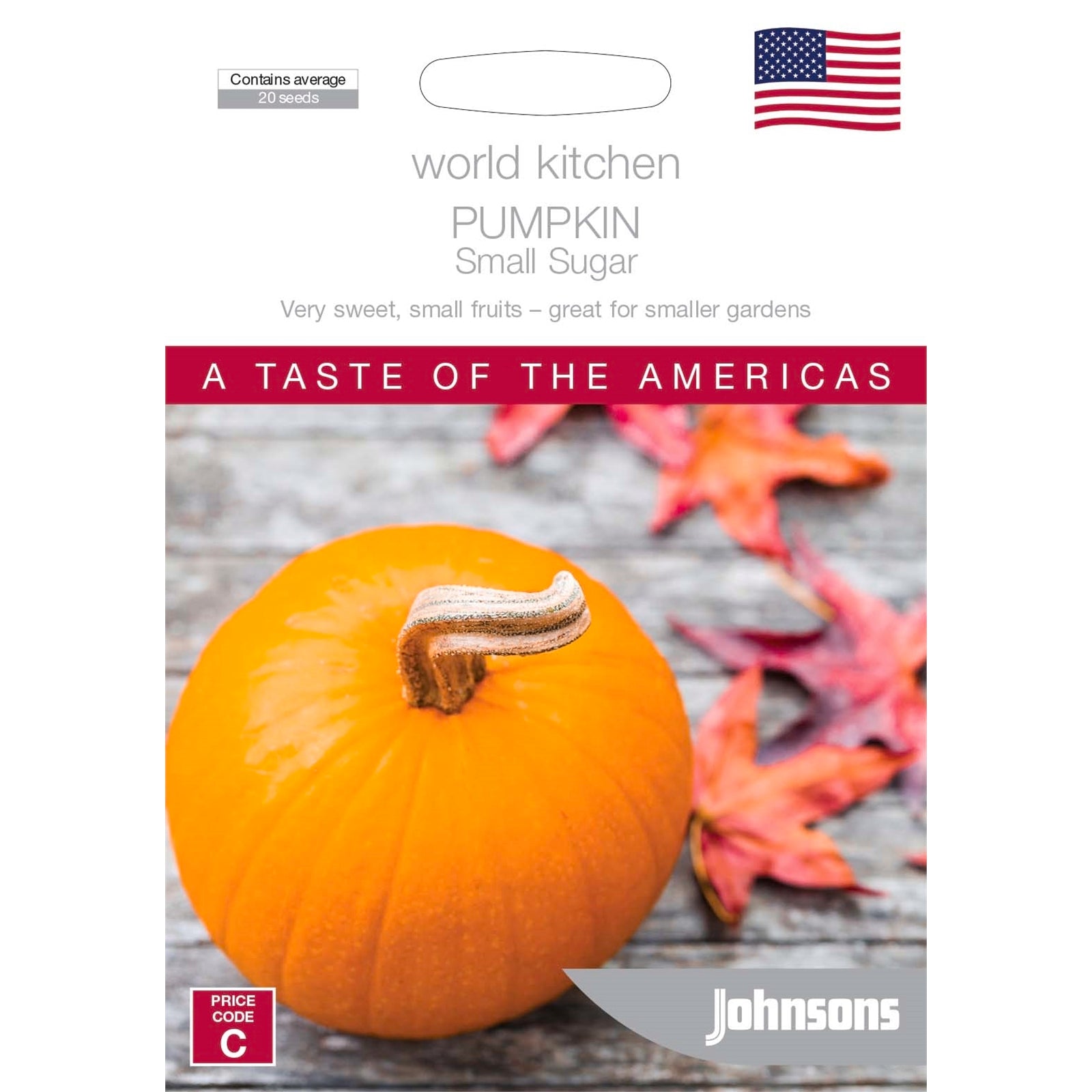 Johnsons Pumpkin Small Sugar Seeds