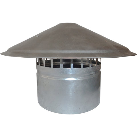 Kinetic 150mm Galvanised Iron Cowl