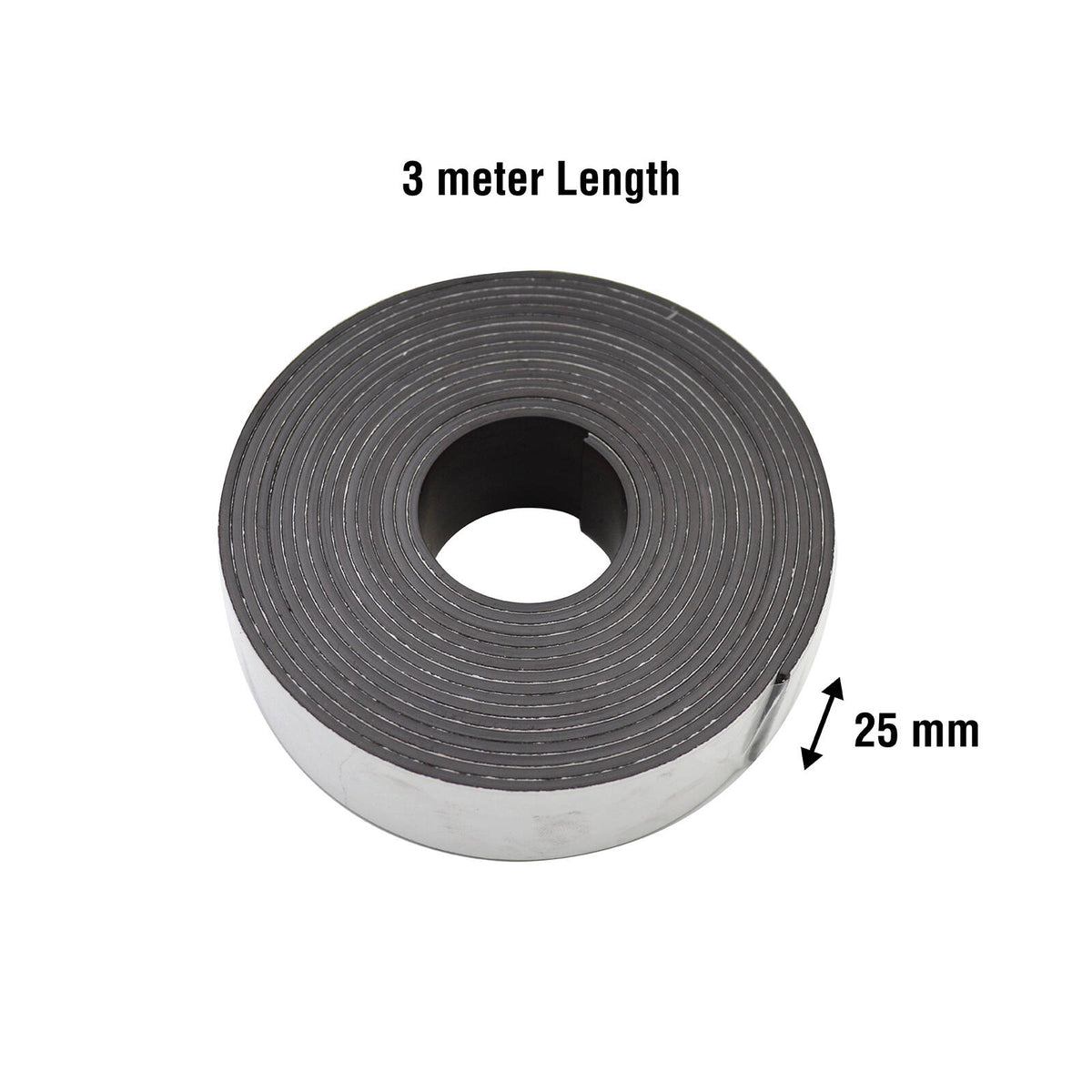 Everhang 3m x 25mm Self-Adhesive Magnetic Strip