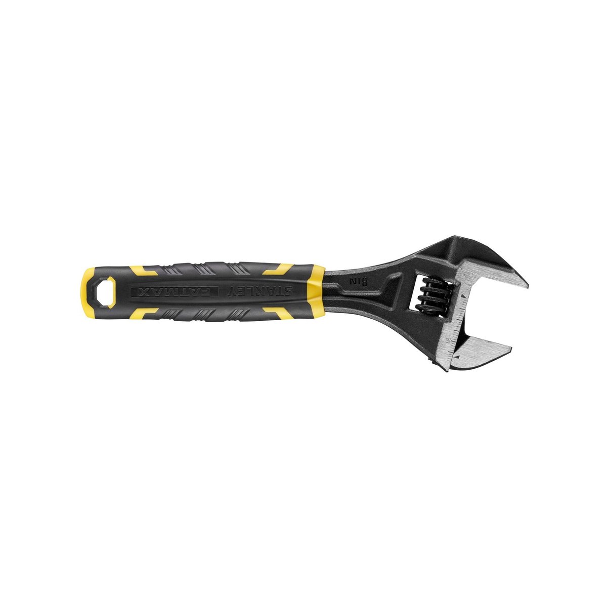 Stanley Fatmax Adjustable Wrench 200mm 8 - Bi-Material - Durable - Comfortable Grip - SuperSaverAU - view 3