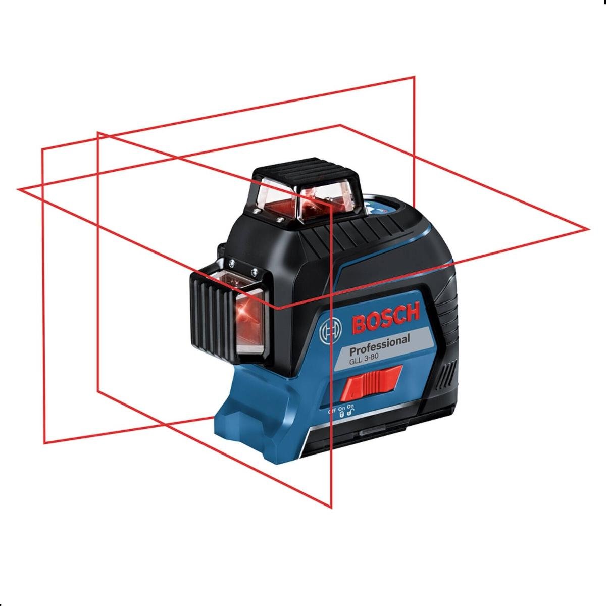Bosch Blue 3 x 360 Extra Bright Plane Line Laser GLL 3-80 0601063S00