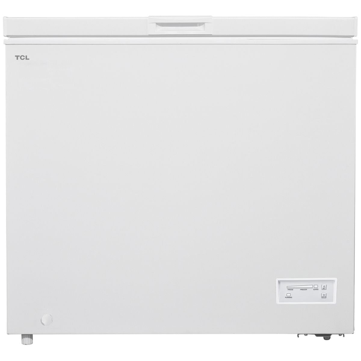 TCL 198L Hybrid Chest Freezer - White, Electronic Temperature Control, 3.5 Star Energy - F205CFW