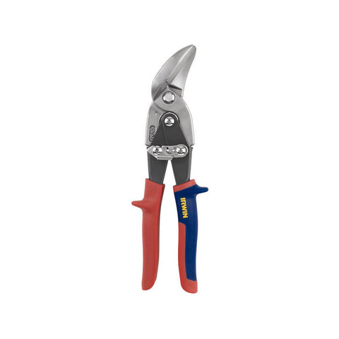 Irwin Left Cut Offset Snips - 33mm Steel Blade, 18mm Gauge Capacity