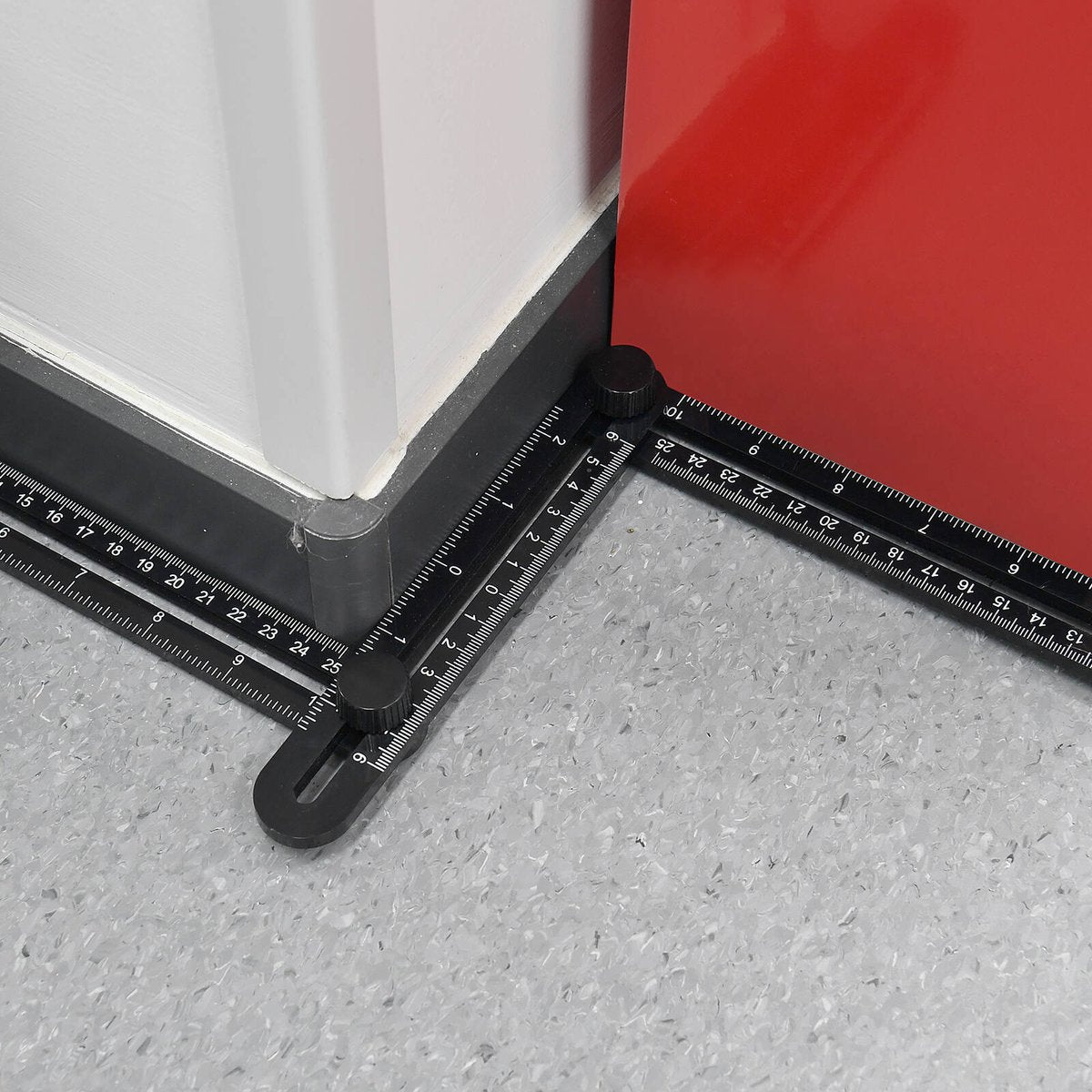Trojan 250mm Template Tool with Metric and Imperial Graduations