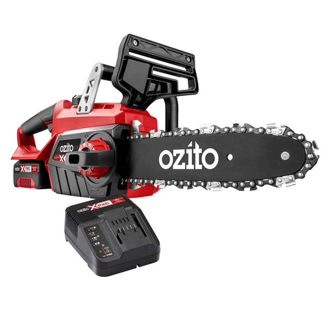 Ozito PXC 18V 250mm 10" Cordless Chainsaw 4.0Ah Kit PXCSK-4025