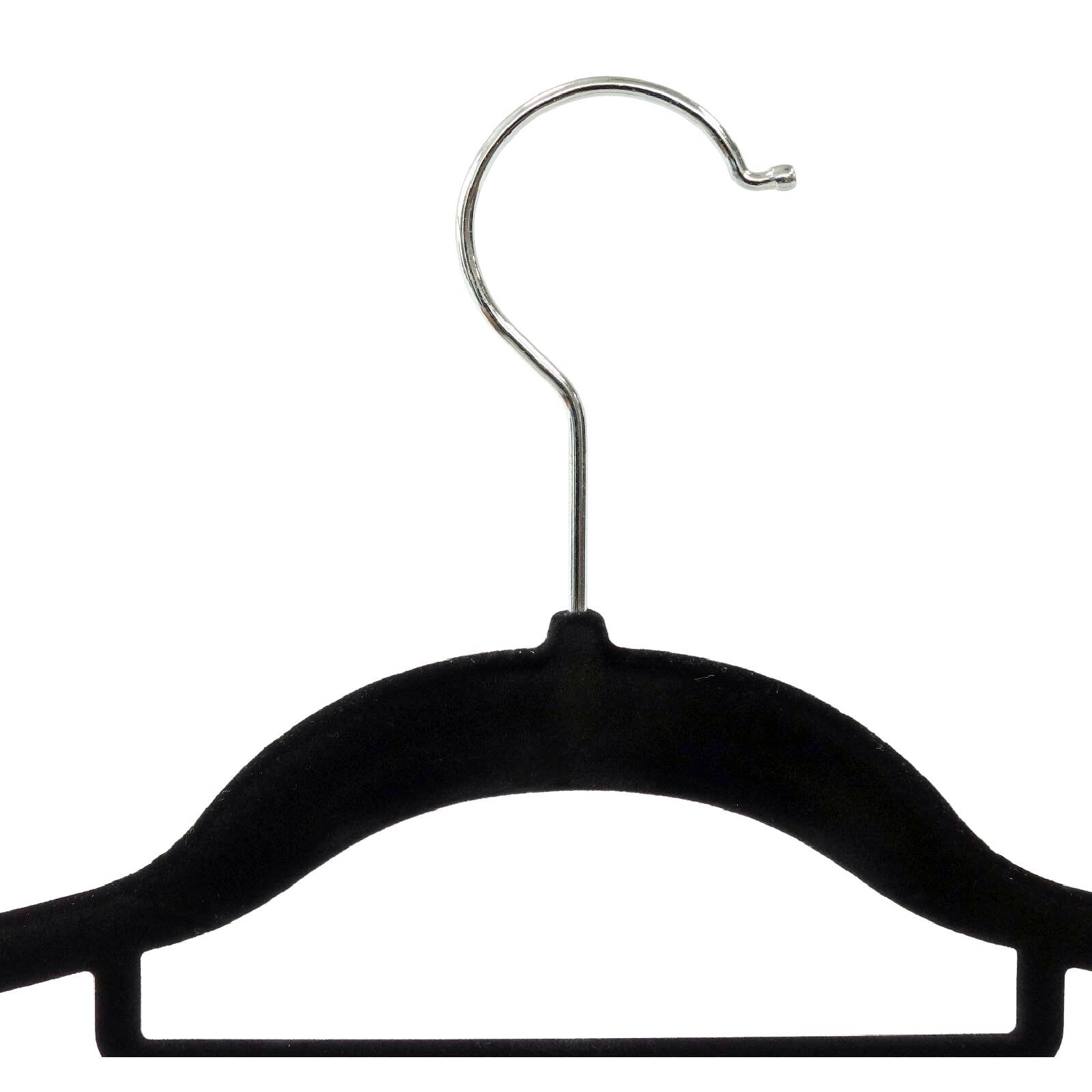 Practa Velvet Slim Clothes Hangers 30 Pack Non-Slip with Strap Notches