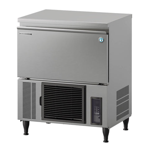 Hoshizaki self-contained cube ice maker with drain pump - up to 42kg/day - stainless steel - IM-45CPE-28-F