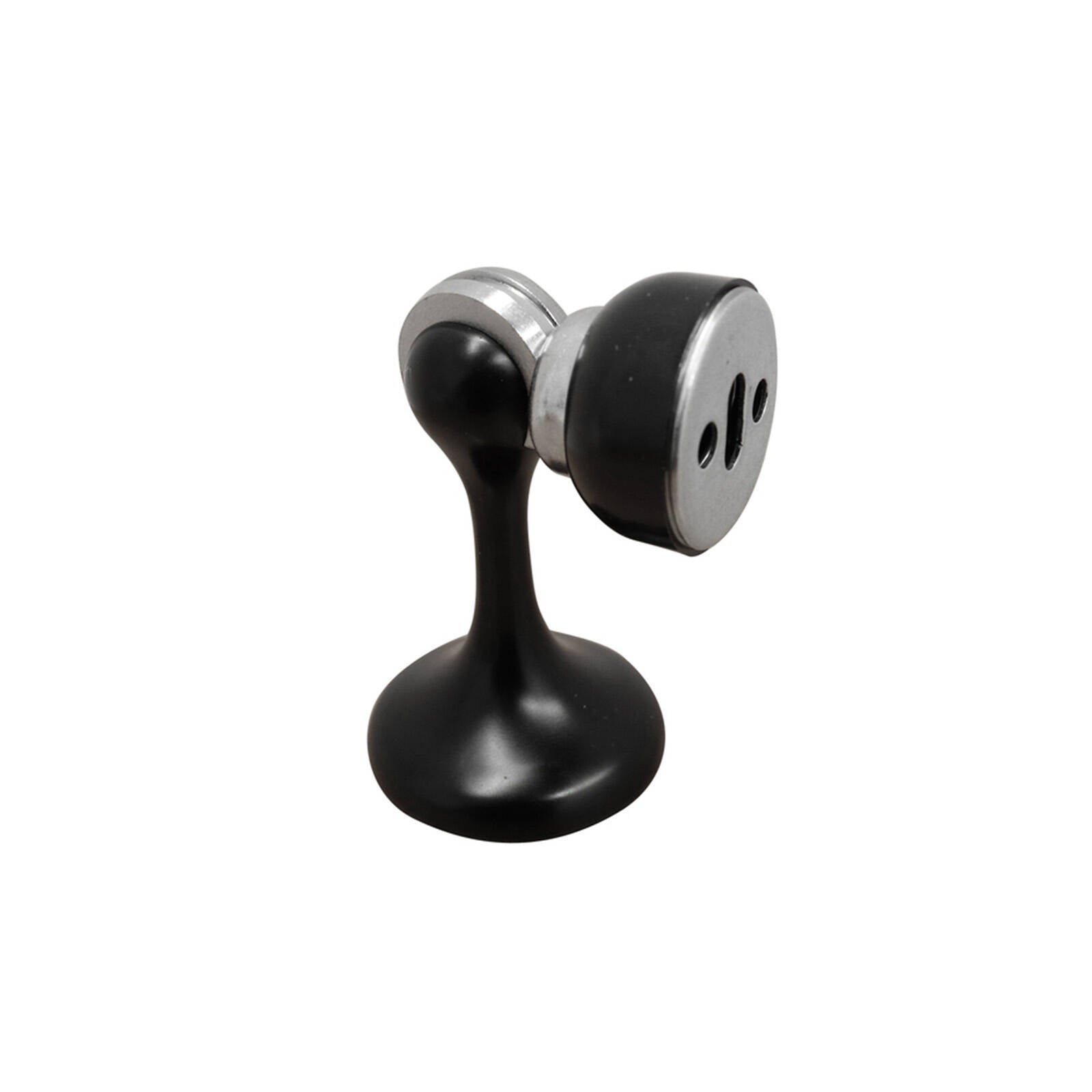 Adoored Black Steel Trumpet Magnetic Door Stop