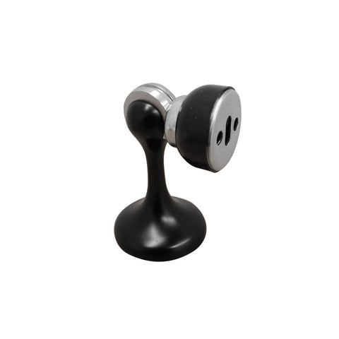 Adoored Black Steel Trumpet Magnetic Door Stop