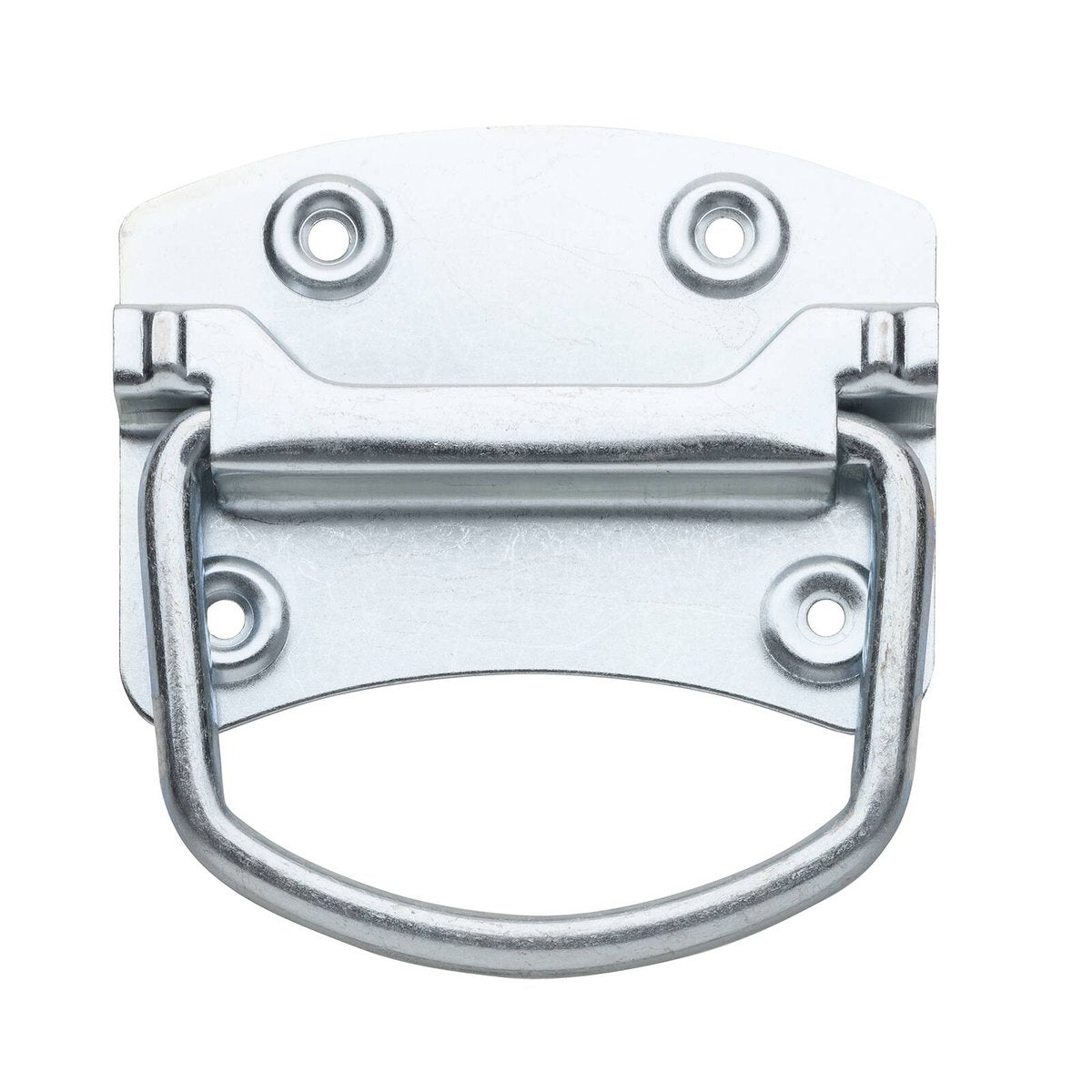 Zenith 103mm Zinc Plated Steel Chest Handle, 2 Pack for Tool Boxes & Chests