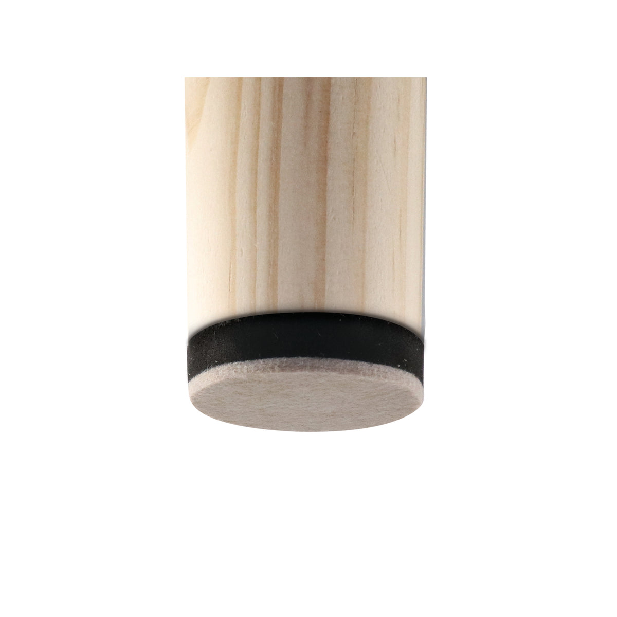 Surface Gard 64mm Brown Self Adhesive Heavy Duty Felt Sliders - 4 Pack