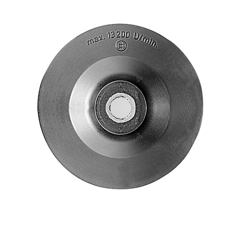Bosch 100mm Grinder Rubber Backing Pad & Nut for Fibre Discs