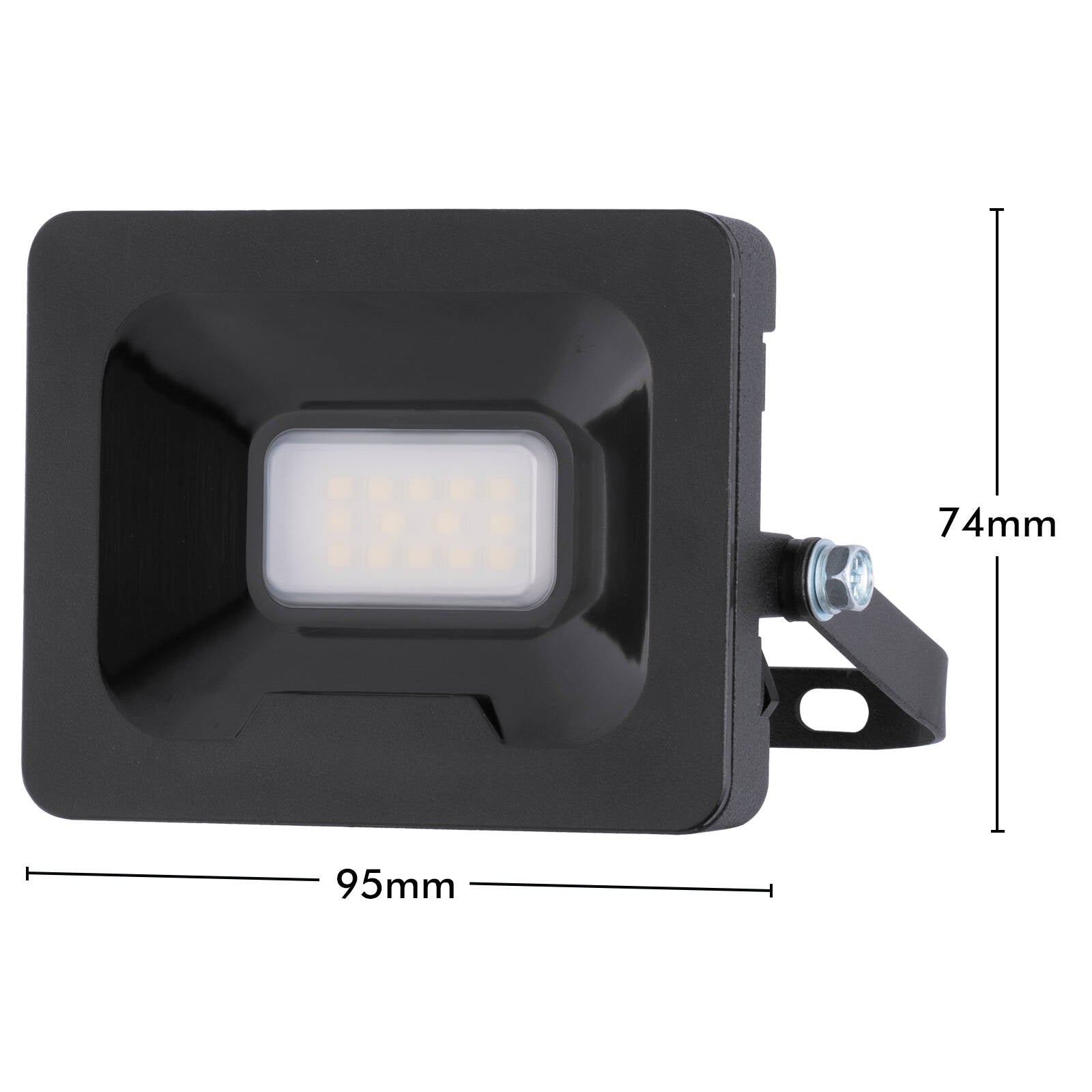 Arlec 10W 240V LED DIY Security Floodlight Aluminium Outdoor FL351