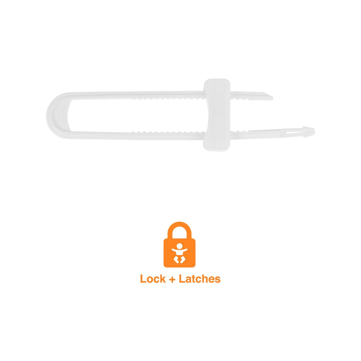 Perma Child Safety Adjustable Sliding Locks - 20mm x 60mm - Plastic - Universal - 6 Pack - SuperSaverAU - view 5
