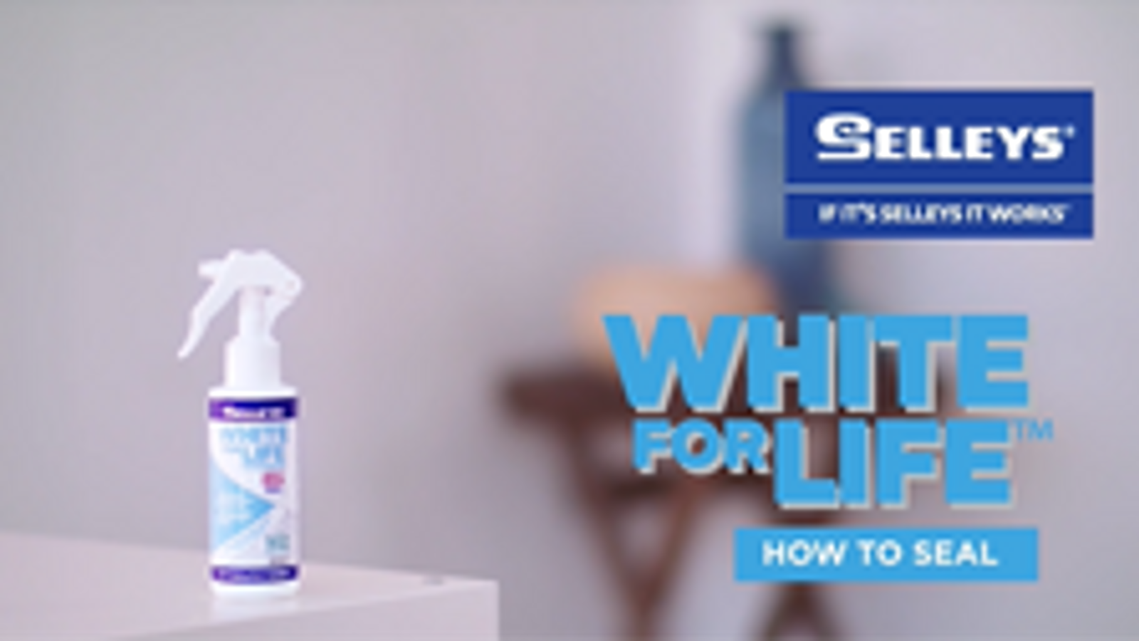 Selleys White For Life Penetrating Grout Sealer 125ml Trigger Spray Indoor