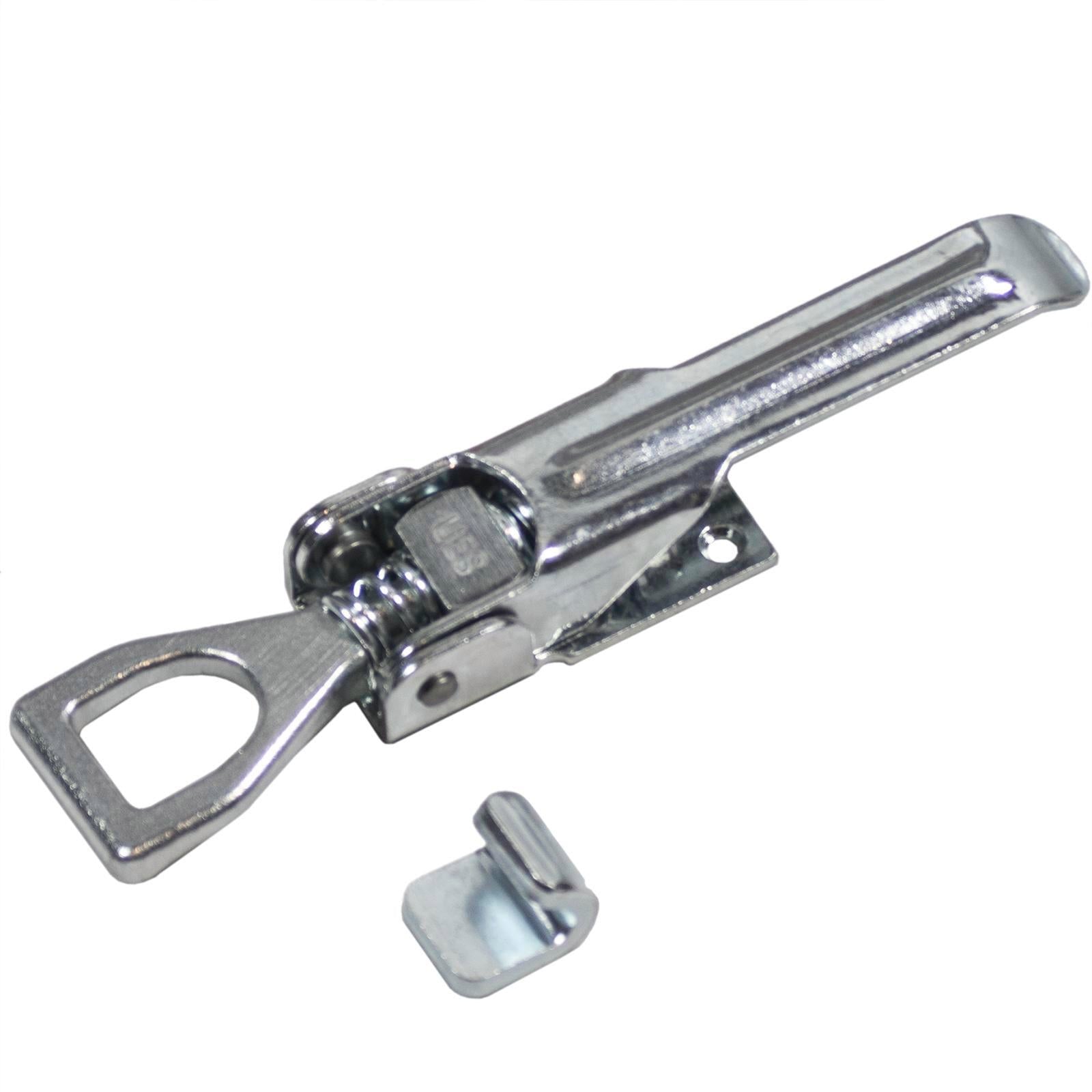 Goliath 260 x 45mm Heavy Duty Zinc Plated Steel Over Centre Fastener with Keeper