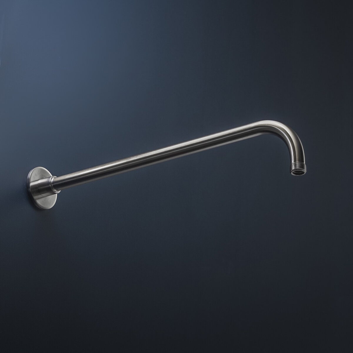 Rogerseller Tonic wall shower arm - brass construction, Brushed Nickel finish - 3506000207
