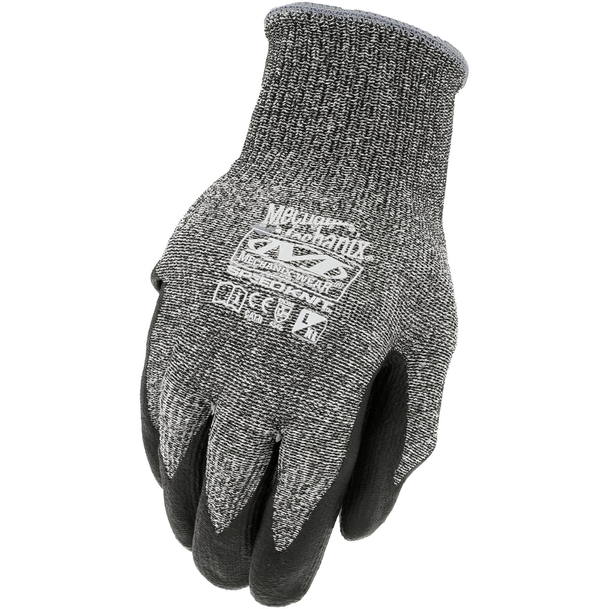 Mechanix Wear Large SpeedKnit CR5 Cut Resistant Nitrile Coated Gloves