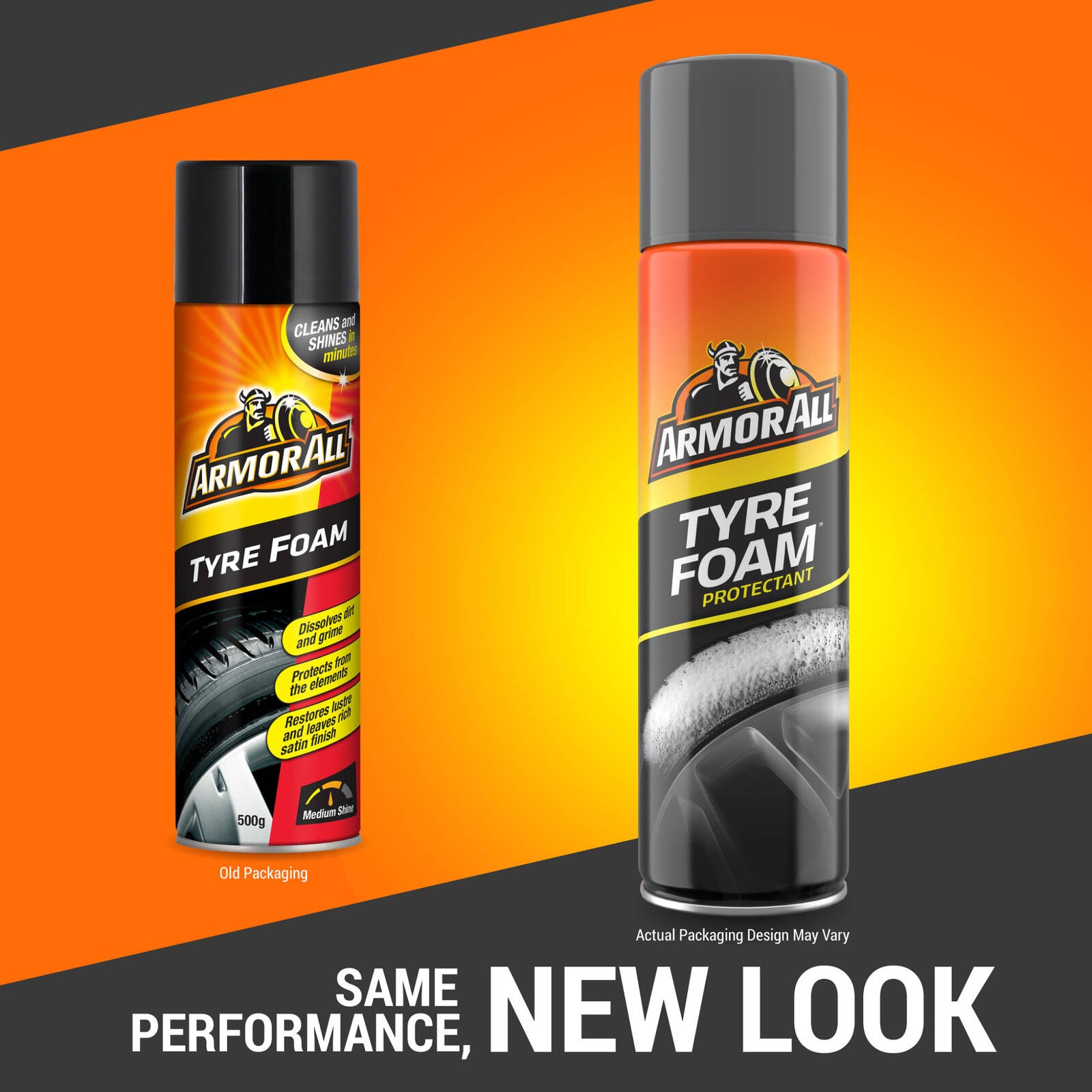 Armor All 500g Tyre Foam Cleaner and Shine