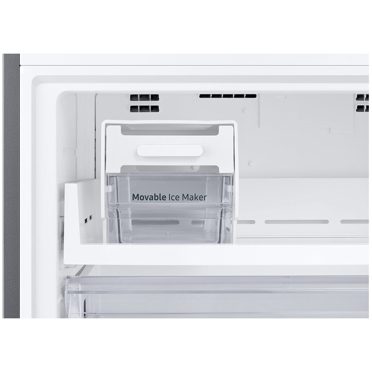 Samsung 458L Bottom Mount Fridge - Silver, SmartThings Wi-Fi, AI Energy Mode, Twist Ice Maker - SRL4600S