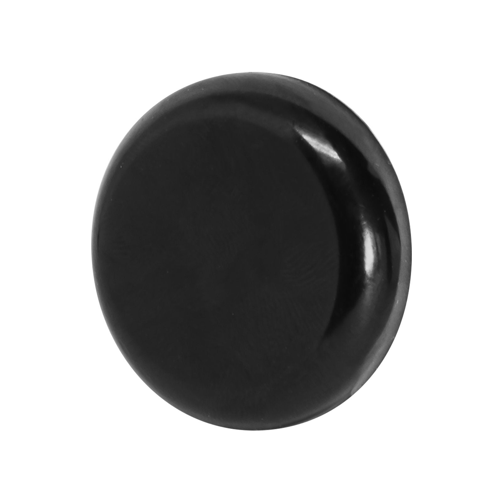 Pinnacle 36mm Gloss Black Steel Magnetic Button 6 Pack