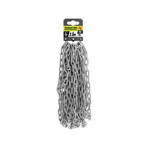 Pinnacle 3mm (1/8") x 2.5m Hot Dipped Galvanised Chain