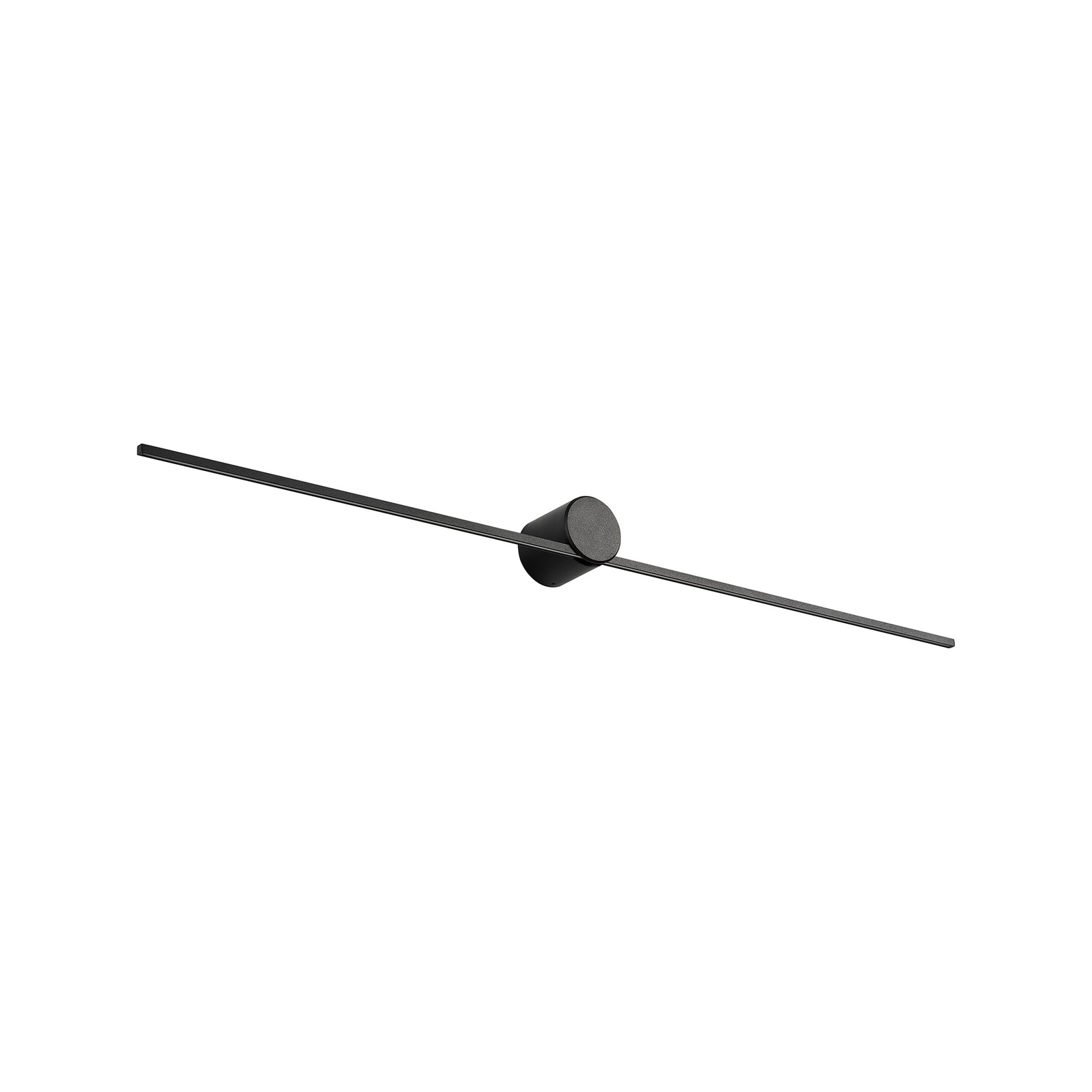 Brilliant Miro 90cm Black Matt LED Vanity and Wall Light Indoor 22383/06