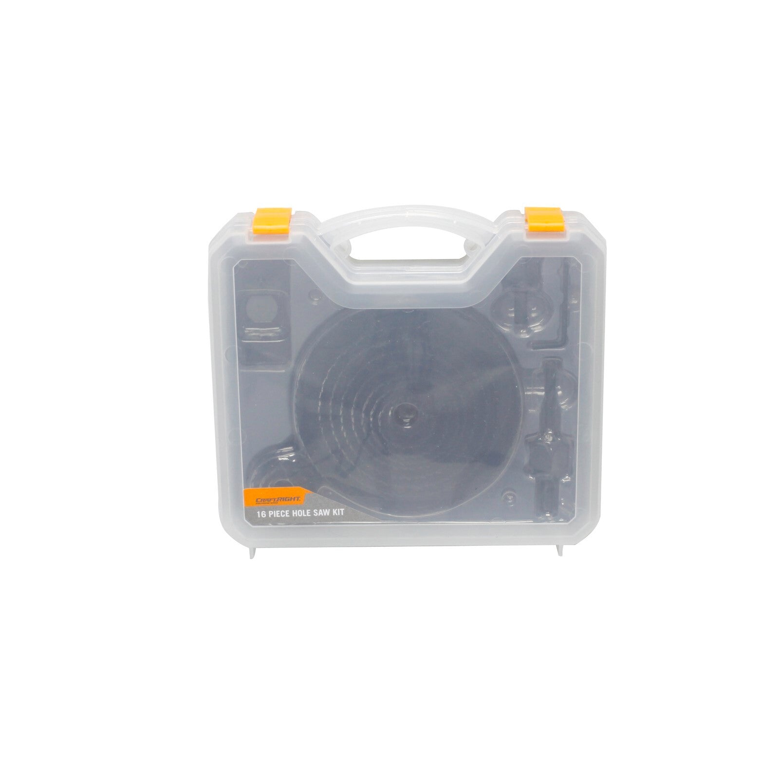 Craftright 16 Piece Carbon Steel Holesaw Set 50mm Depth
