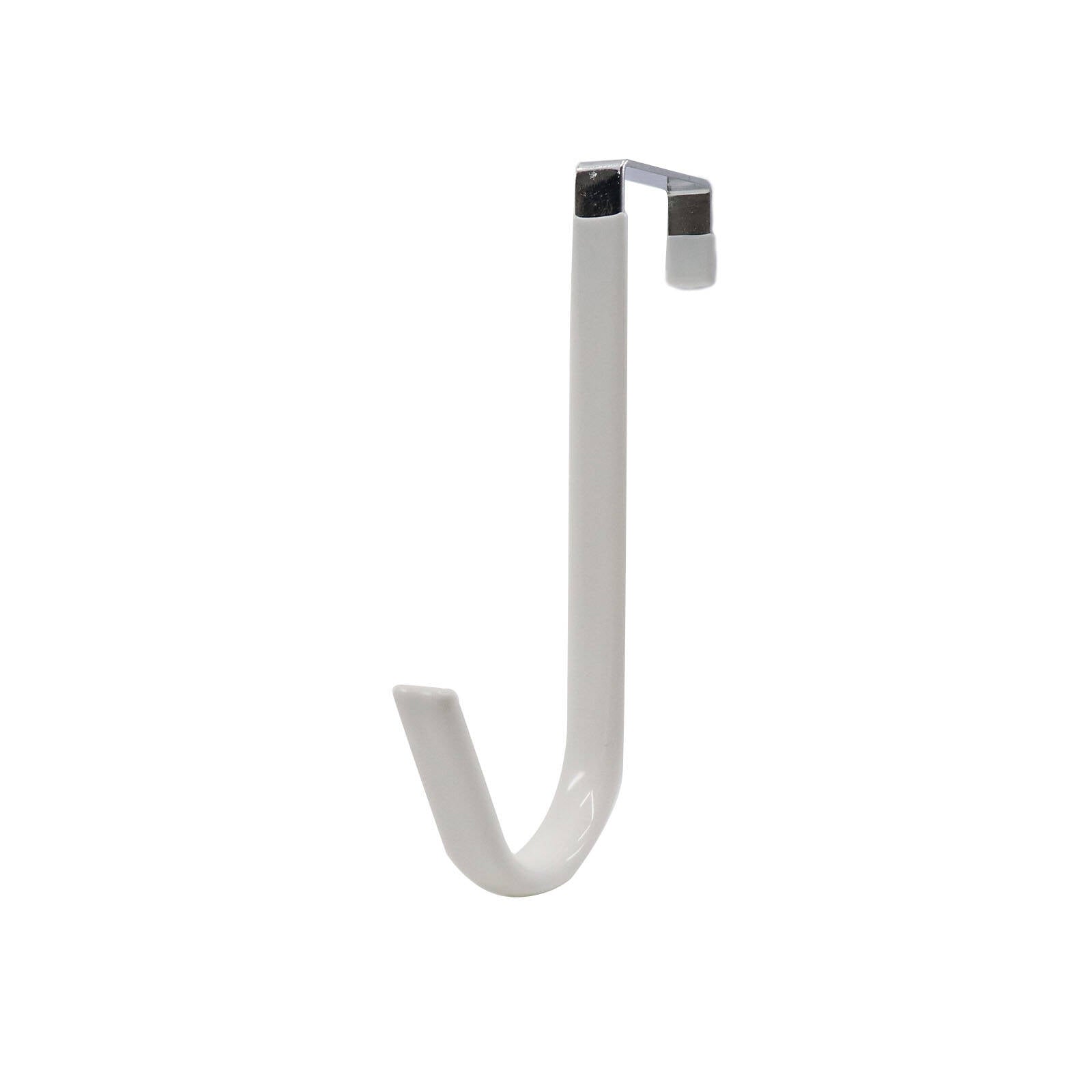 Adoored White Steel Over-The-Door Deco Hook - 2 Pack