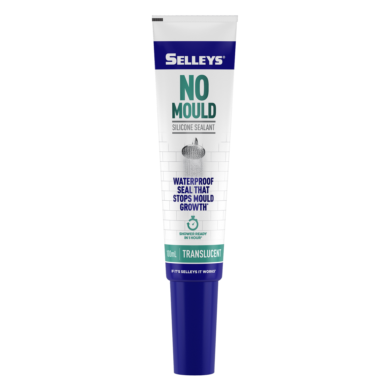 Selleys No Mould 100ml Translucent Silicone Sealant