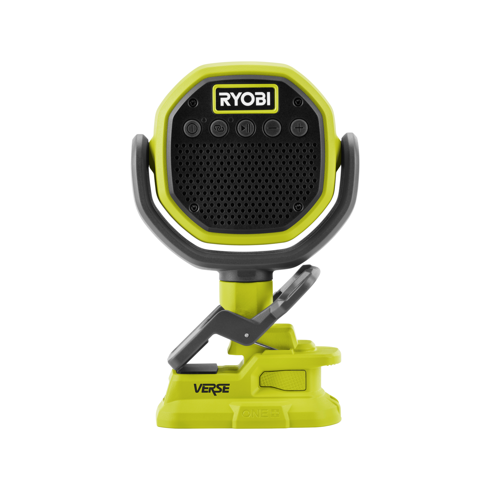 Ryobi ONE+ 18V Clamp Speaker RCLS18 - Bluetooth, Skin Only