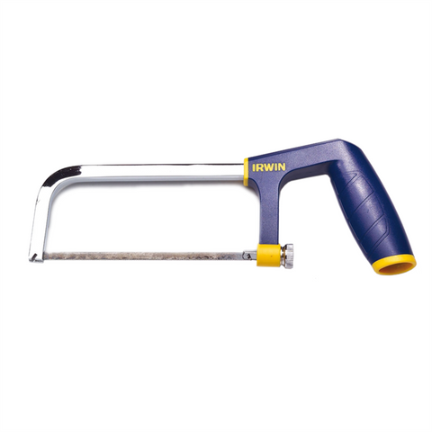 Irwin Junior Hacksaw I-100, 150mm Steel Frame, Compact, Blue