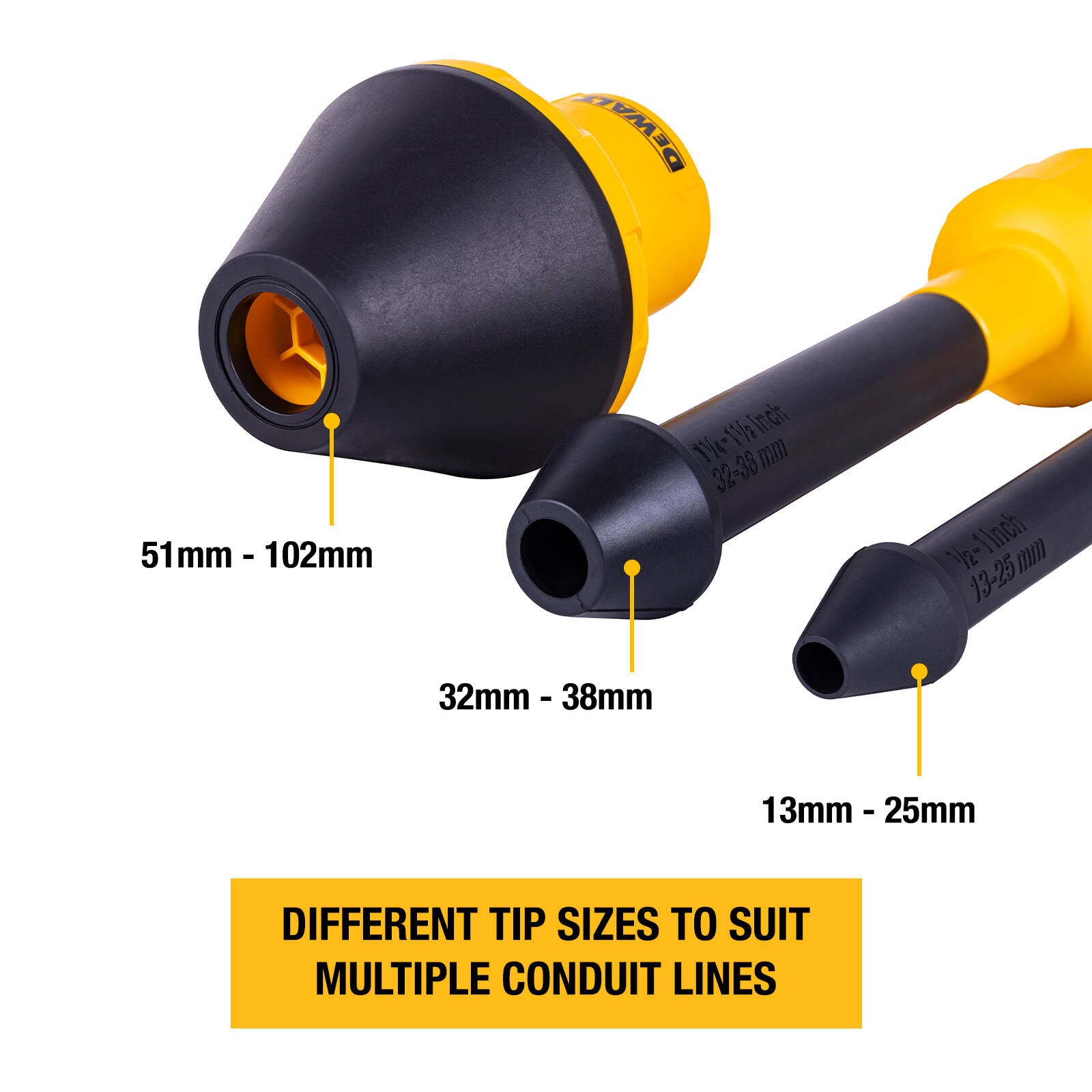 DEWALT Conduit Line Wet & Dry Vacuum Accessory Kit - Cable Pulling Kit