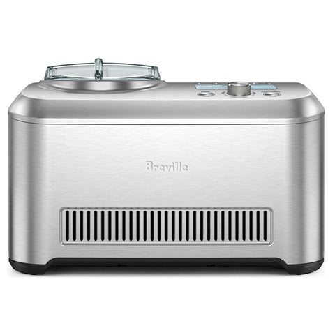 Breville Smart Scoop Ice Cream Maker with 1L Bowl - 12 Hardness Settings - Stainless Steel - BCI600BSS