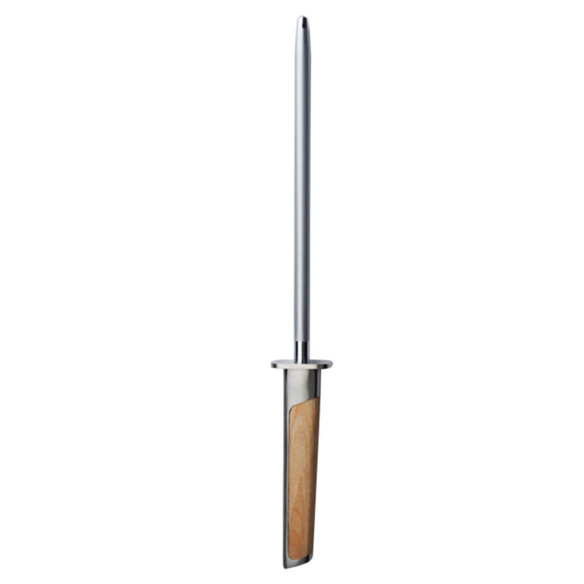 Everdure by Heston Blumenthal diamond sharpener - silver finish - wooden handle - 2 year warranty - HBCKDS