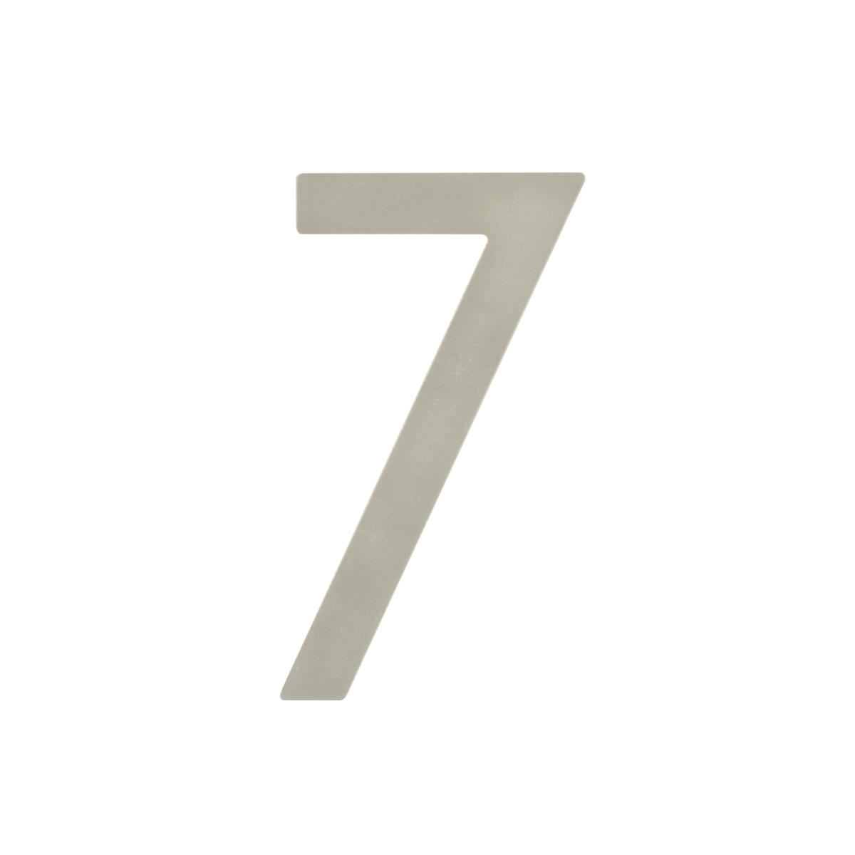 Sandleford Lorne Numeral 7 100mm Stainless Steel House Number