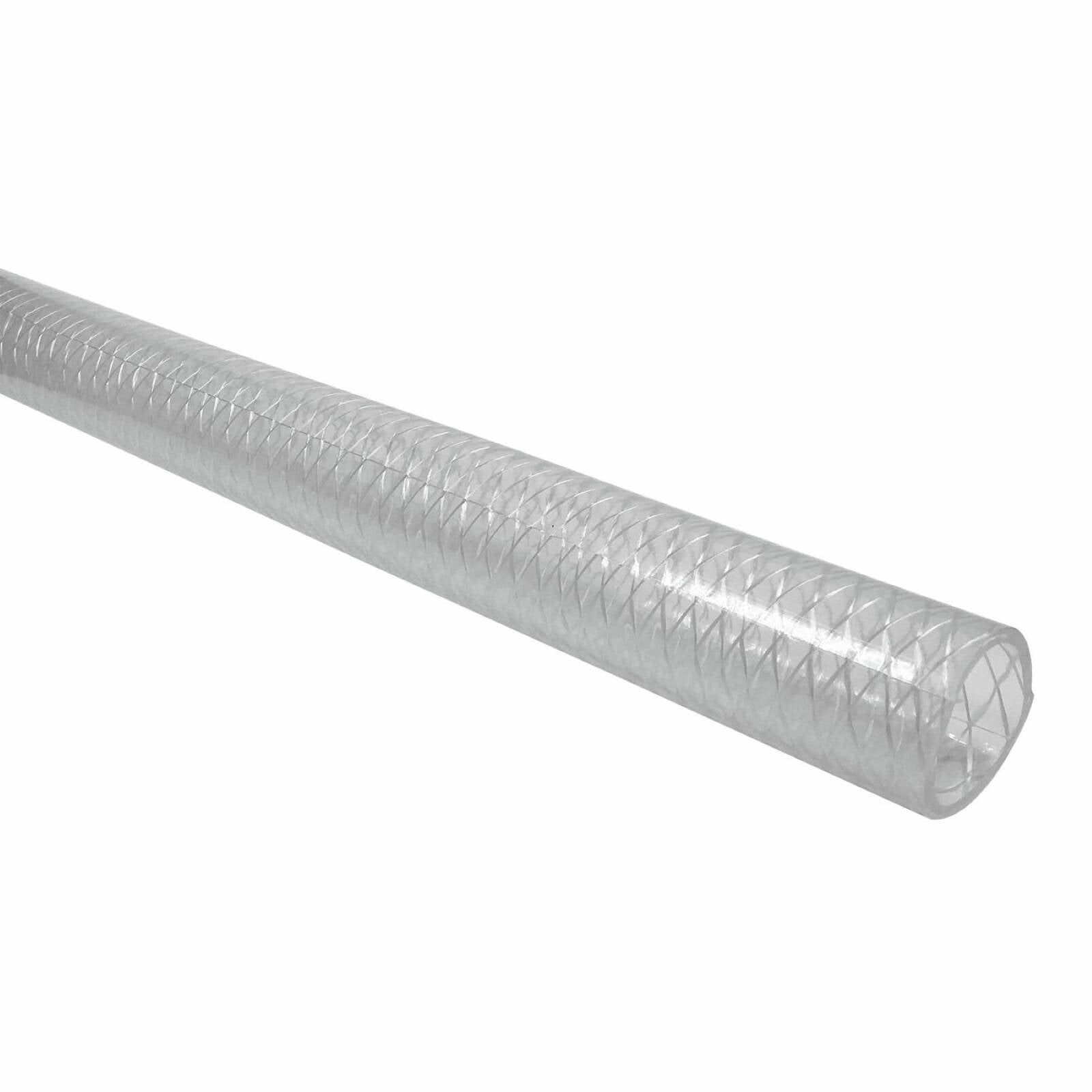 Kinetic 50mm x 900mm Clear PVC Reinforced Pressure Hose Food Contact